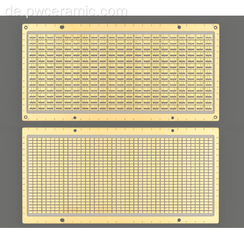 Direkter plattierter Kupfer -DPC -metallisierte Al2O3 -Alumina -Substrat